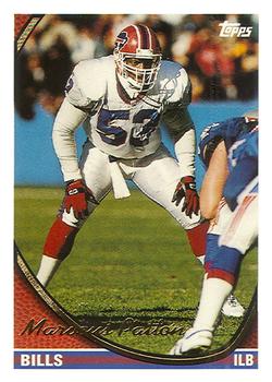Marvcus Patton Buffalo Bills 1994 Topps NFL #438